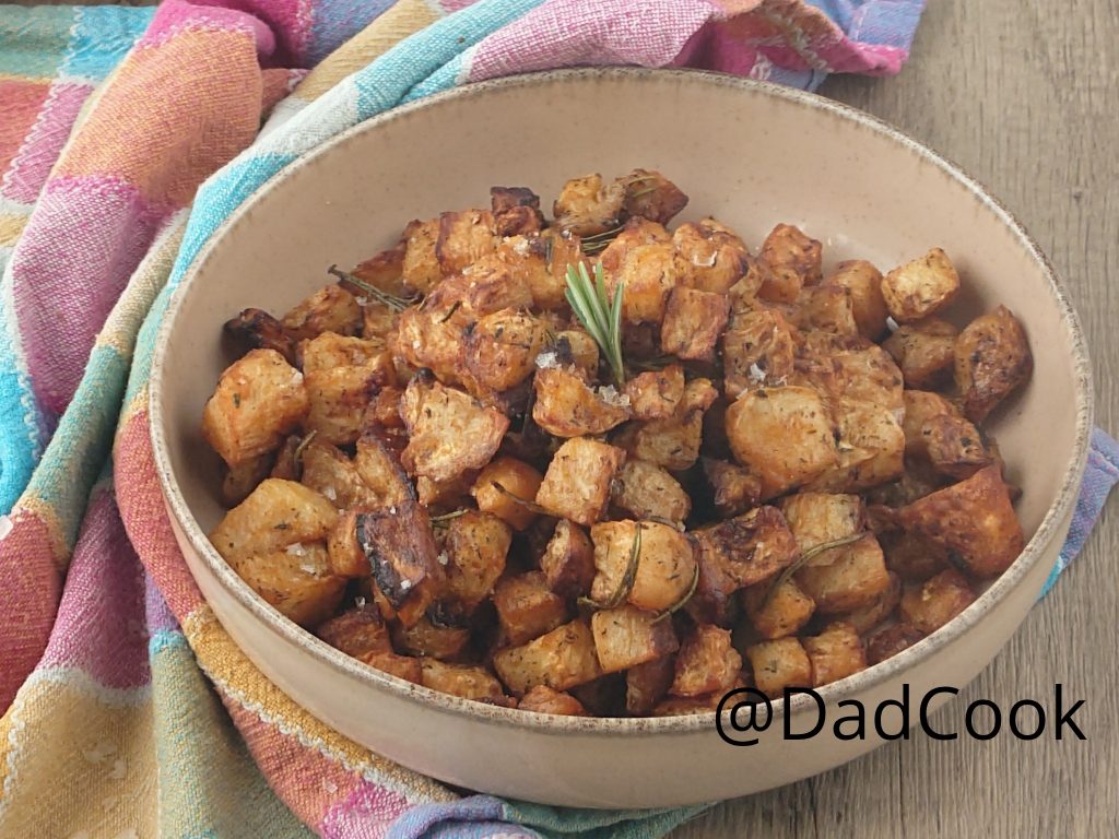 Knuspriger Ofen-Sellerie | Das Einfache Rezept (wie Bratkartoffeln)