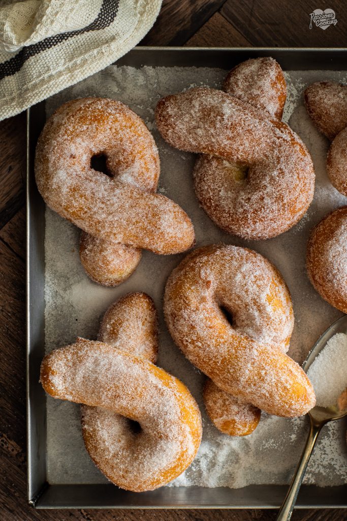 Krapfen mit Kartoffeln