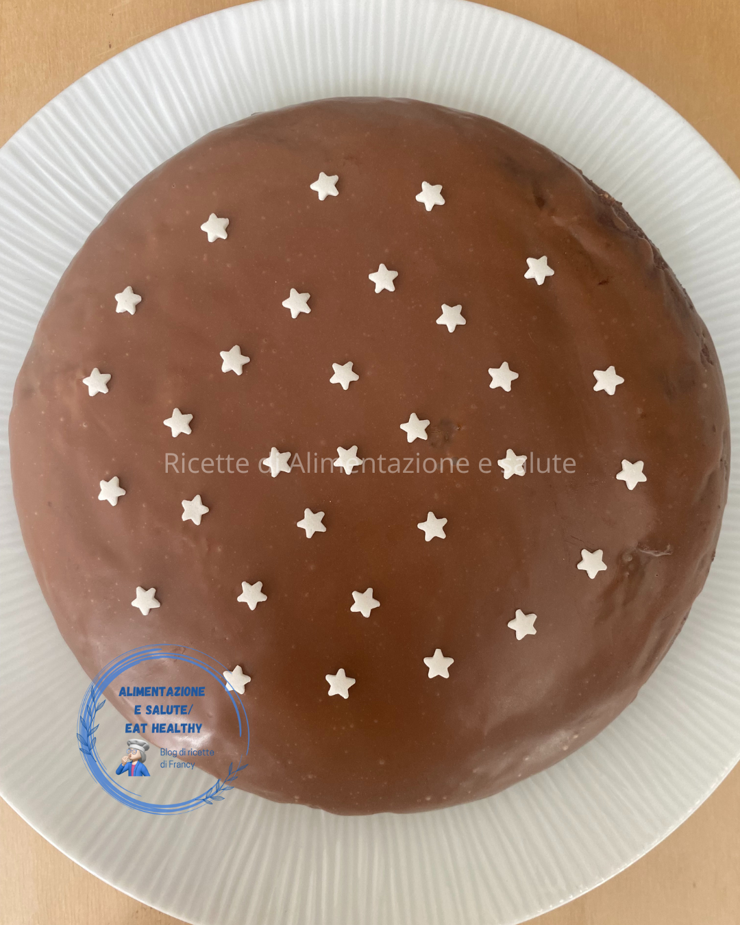 Milchschokoladentafel-Torte