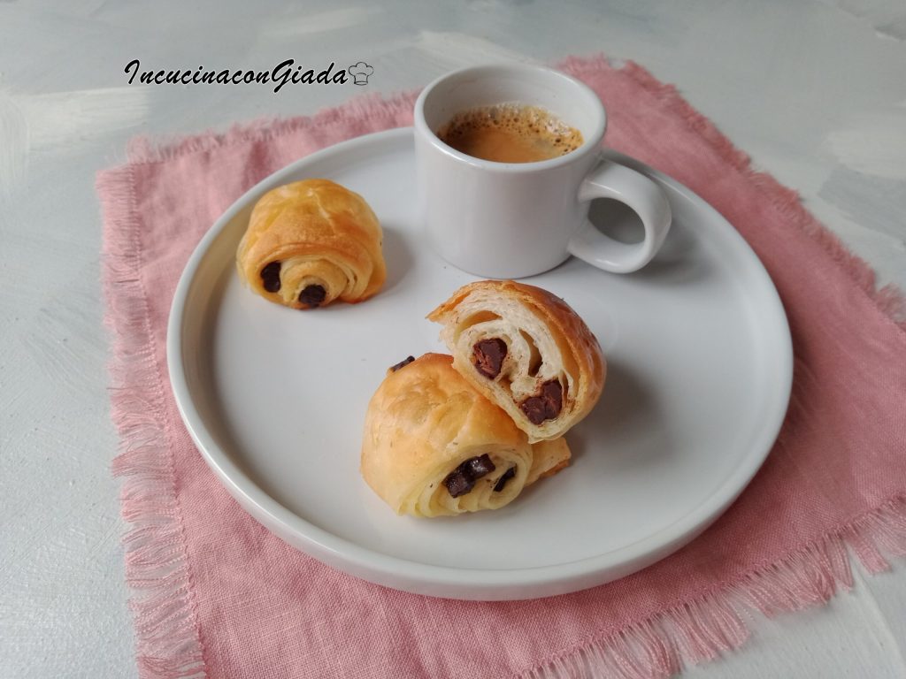 Mini Schoko-Croissants