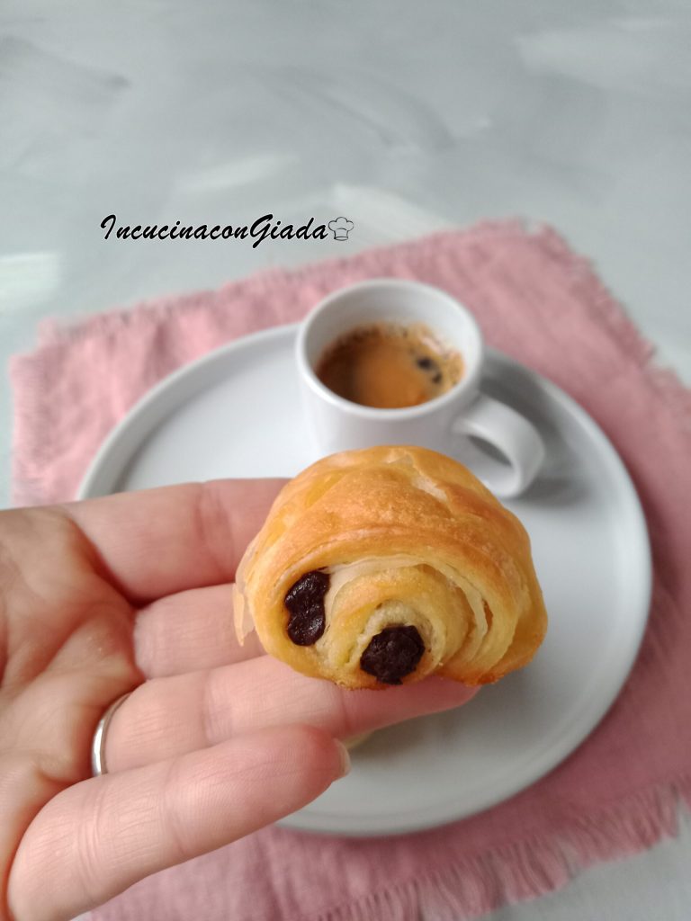 Mini Schoko-Croissants