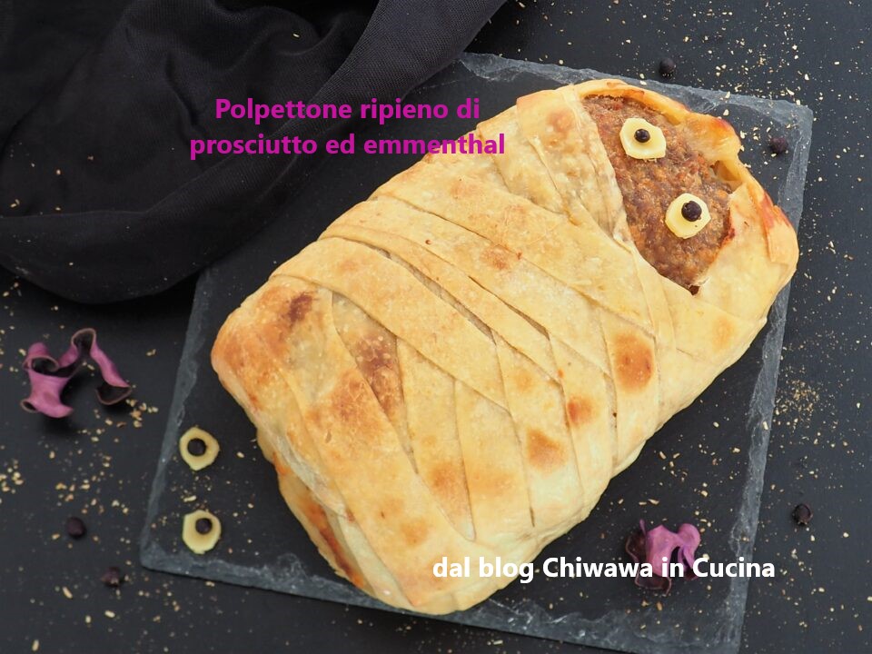 Falscher Hase gefüllt mit Schinken und Emmentaler