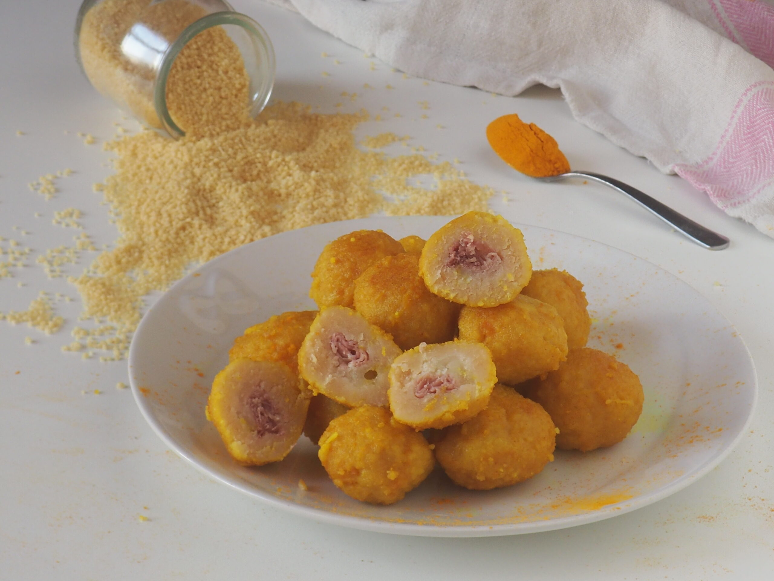 Gefüllte Couscous-Gnocchi