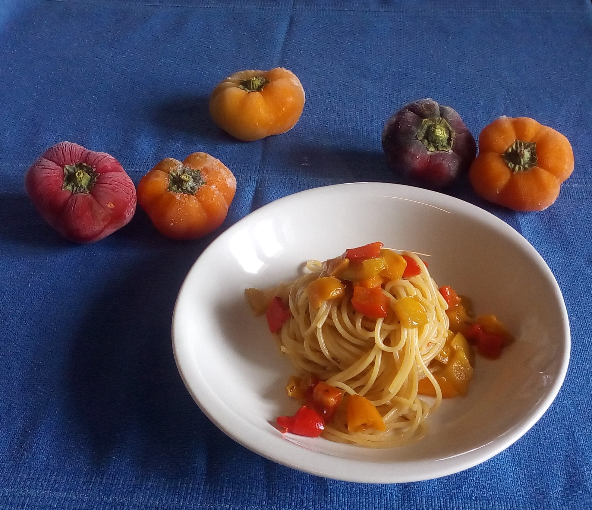 Spaghetti mit Bagna Cauda-Geschmack