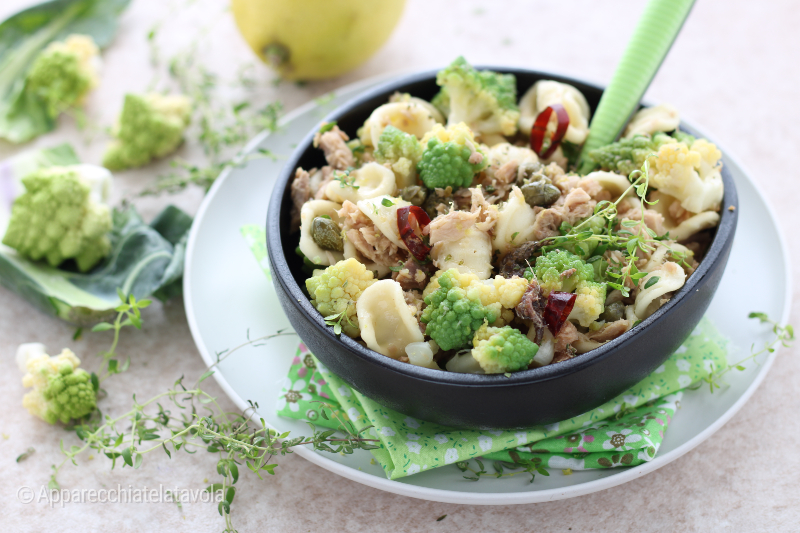 PASTA ROMANESCO BROKKOLI UND THUNFISCH