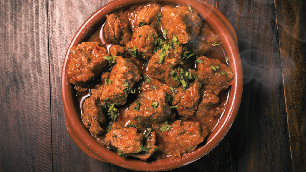 Rinderbraten in Rotwein