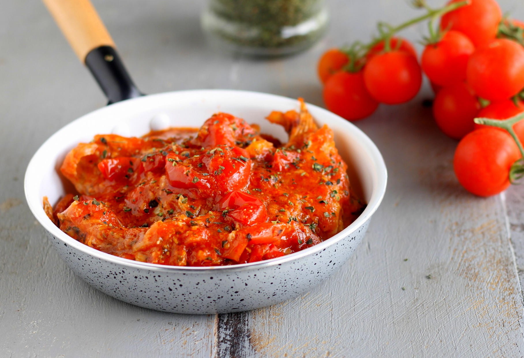 Roggenfisch alla pizzaiola