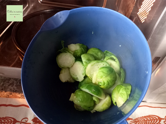 Rosenkohl in der Mikrowelle gekocht