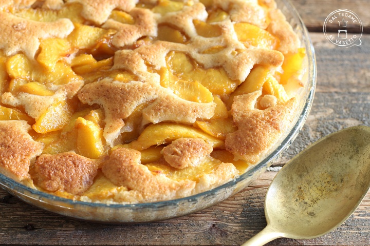 Schneller Pfirsichkuchen