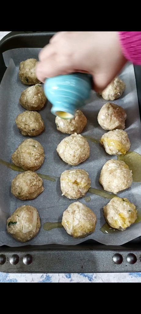 Formen wir die Bällchen