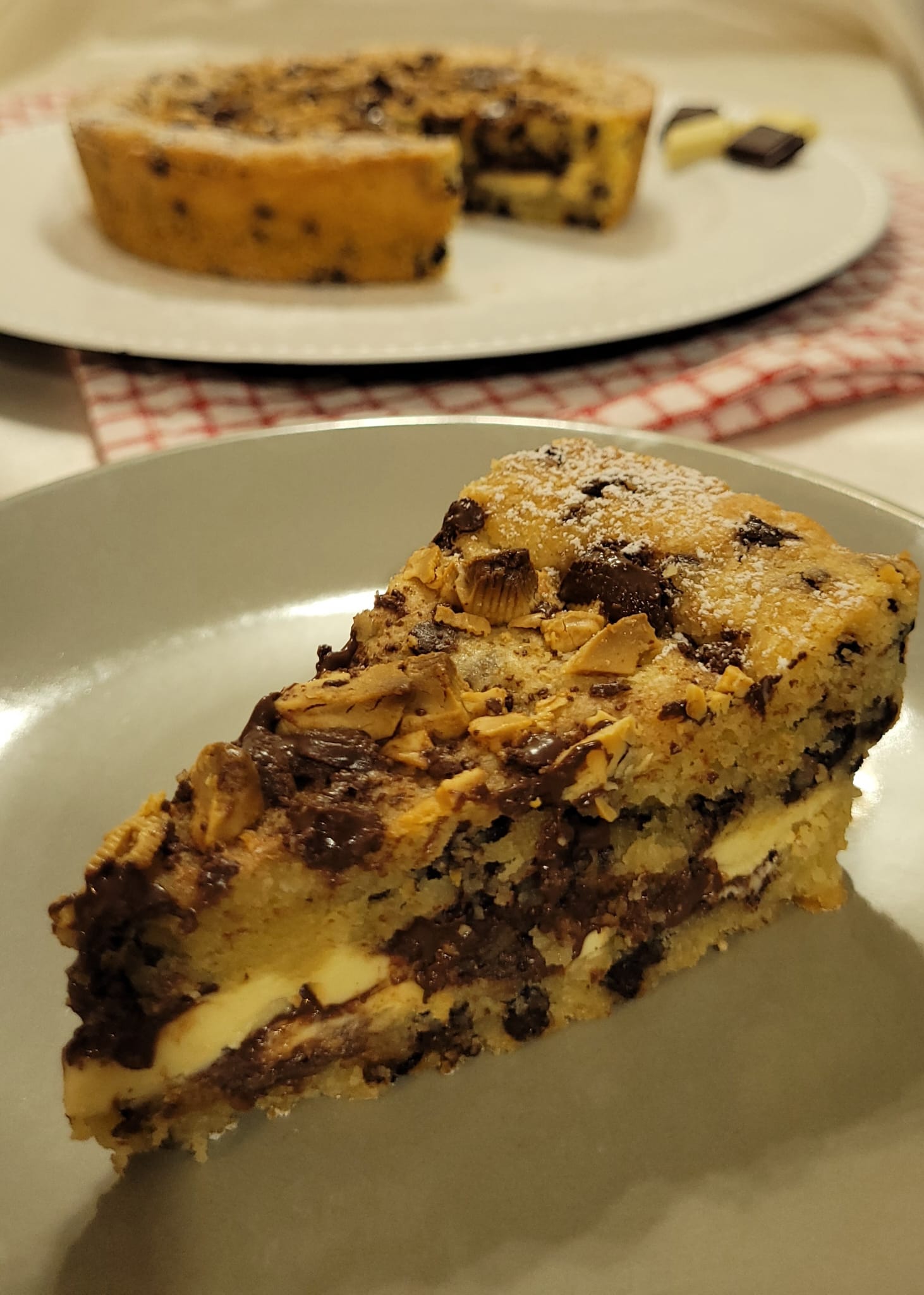 Cookies-Torte aus der Heißluftfritteuse