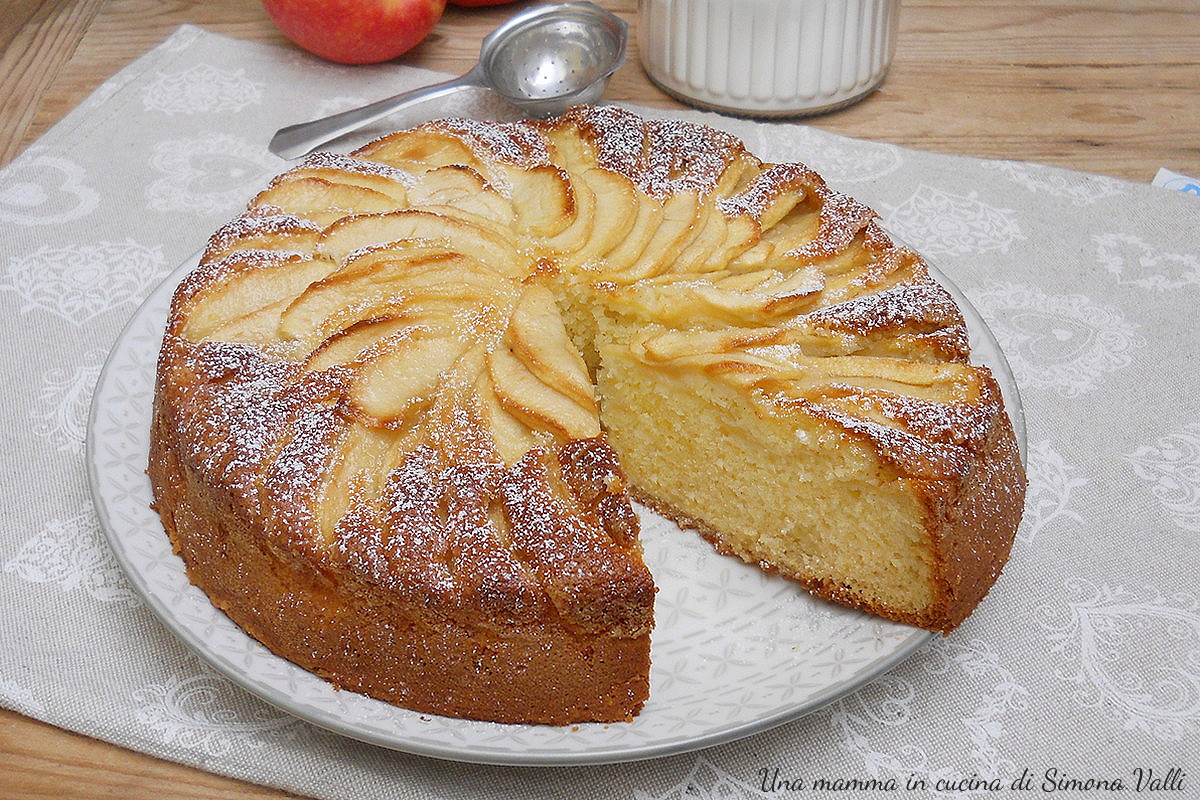 Apfel- und Joghurtkuchen