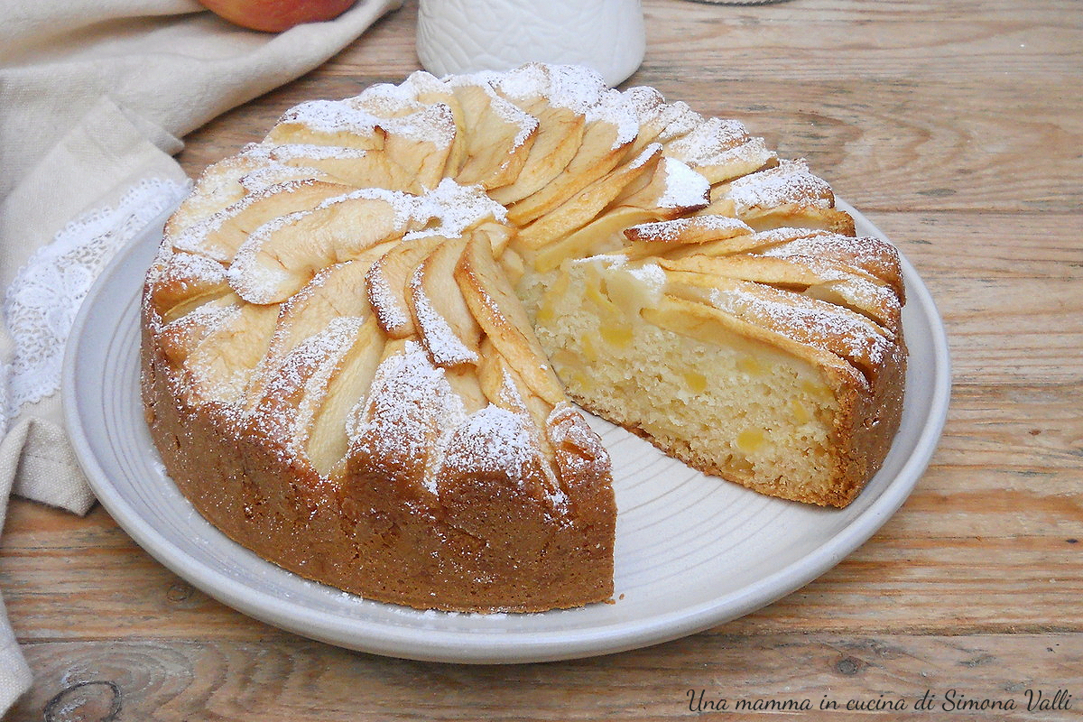 Apfelkuchen mit Teig von Iginio Massari