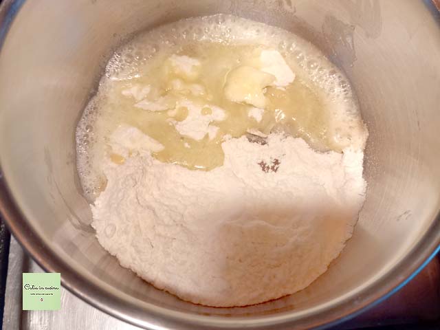 béchamel - Butter und Mehl