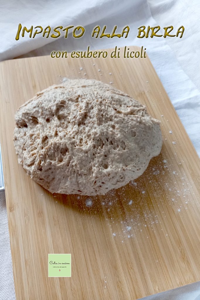 Bierteig mit Licoli-Überschuss