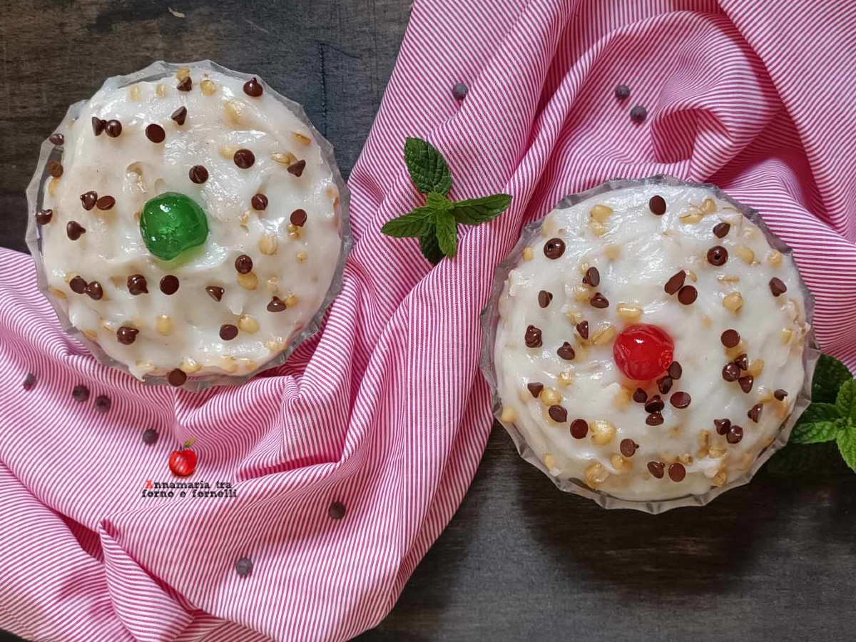 Cuccìa mit Milchcreme