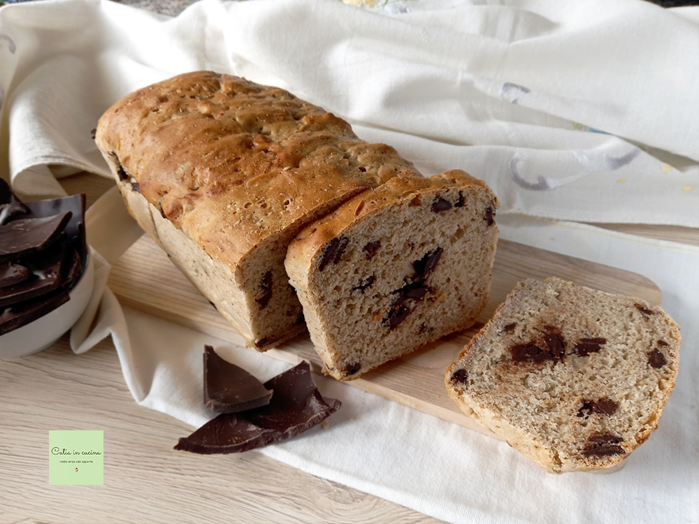 Dunkle Schokolade Brot