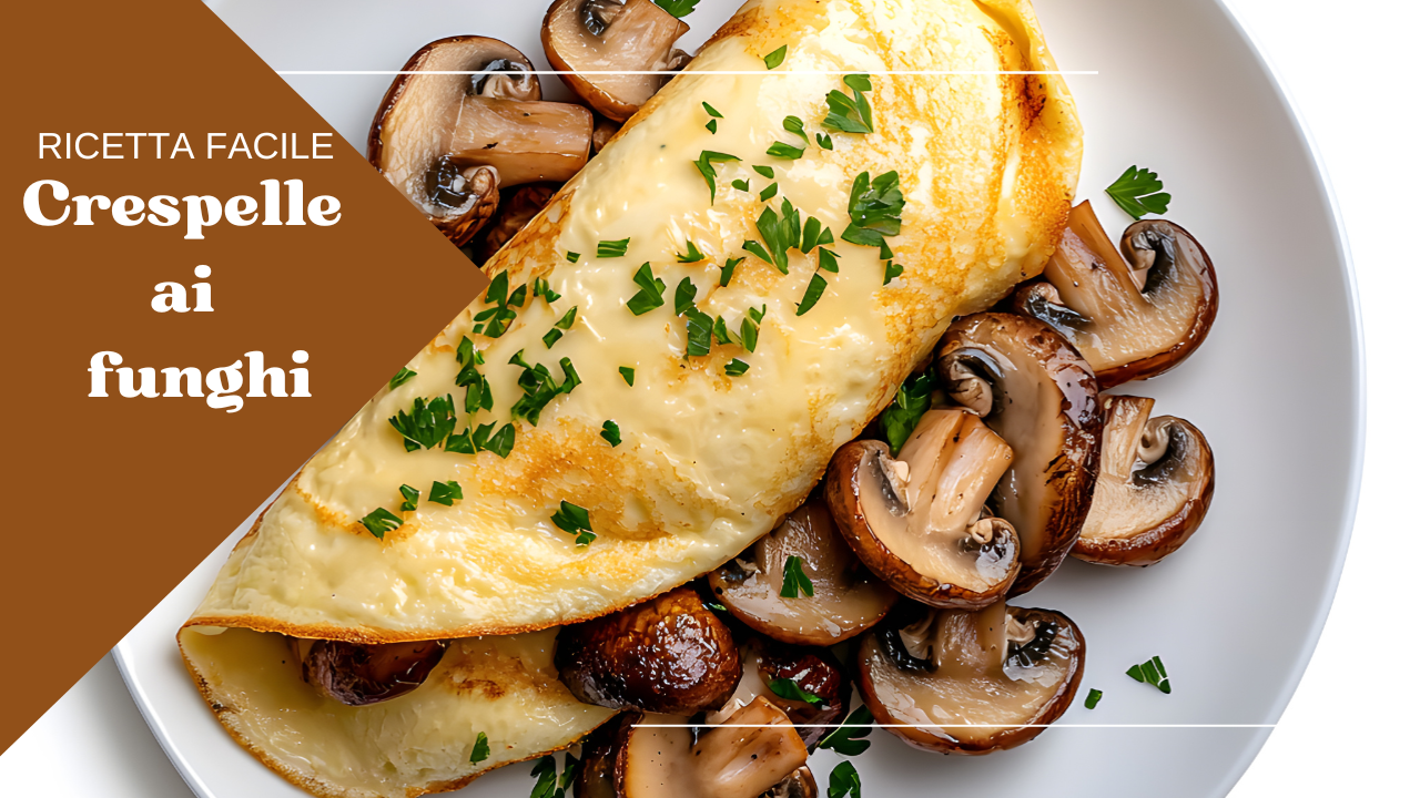 Pfannkuchen mit Champignons und Béchamel