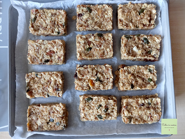 Energieriegel - zum Backen