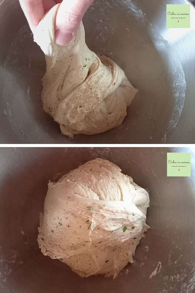 Falten für Mini-Brötchen