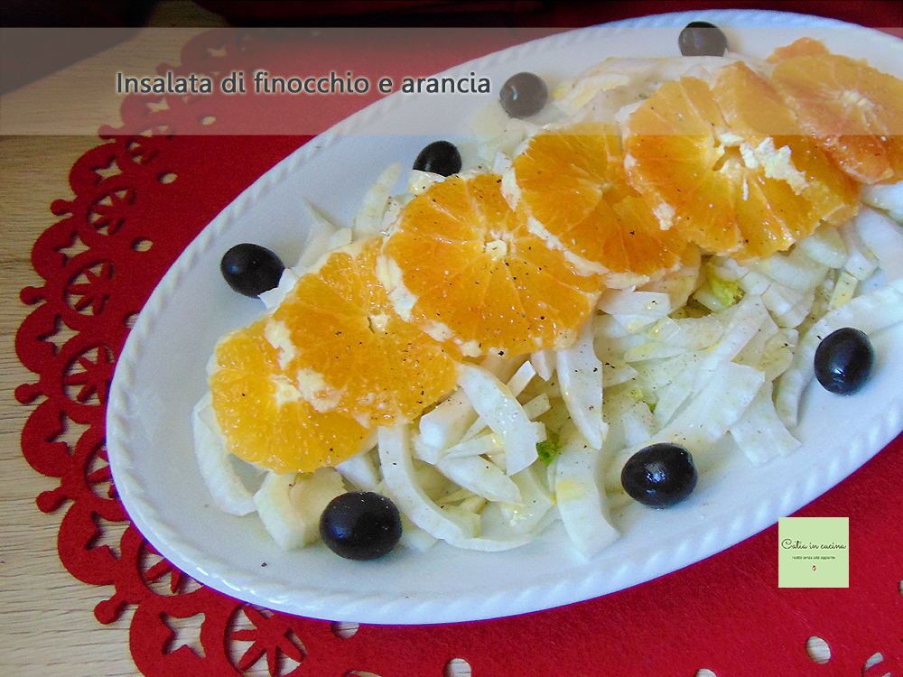 Fenchel-Orangen-Salat mit Oliven