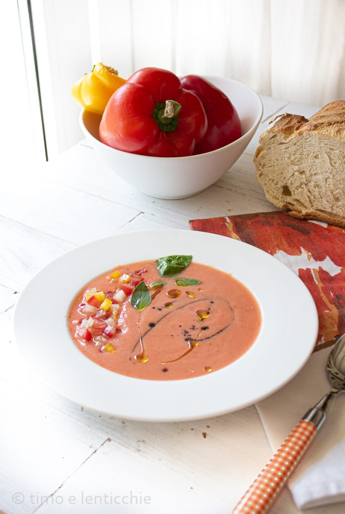 sehr einfaches Gazpacho