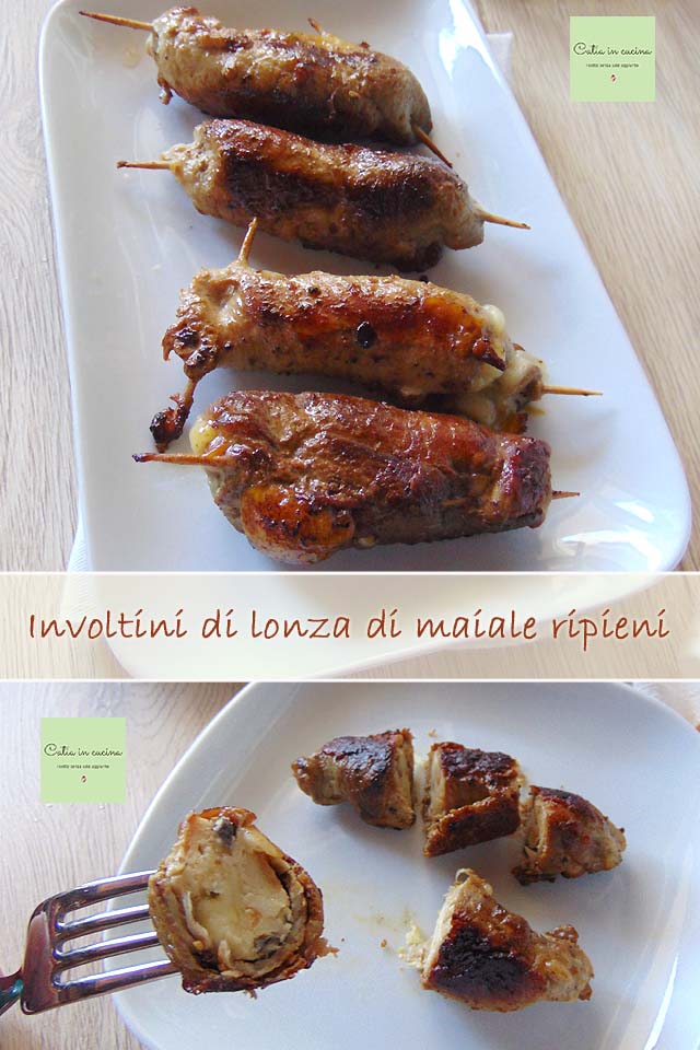 gefüllte Schweinelenden-Rouladen