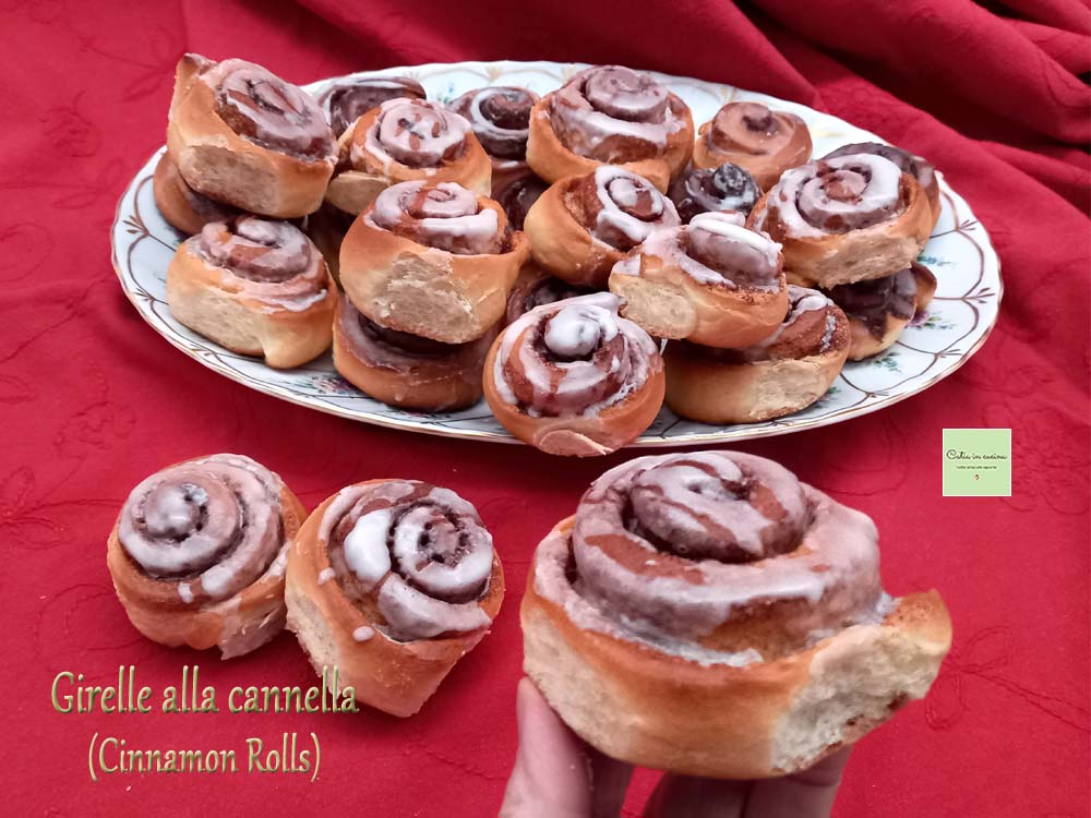 Glasierte Zimtschnecken (Frosted Cinnamon Rolls)