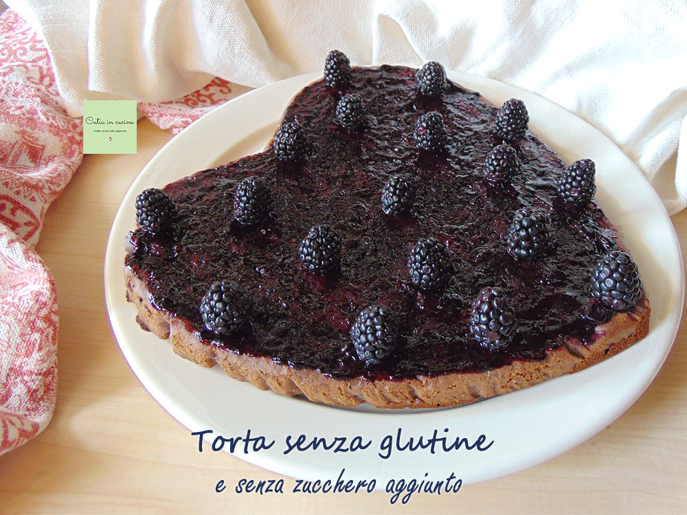 Glutenfreier Kuchen ohne Zuckerzusatz