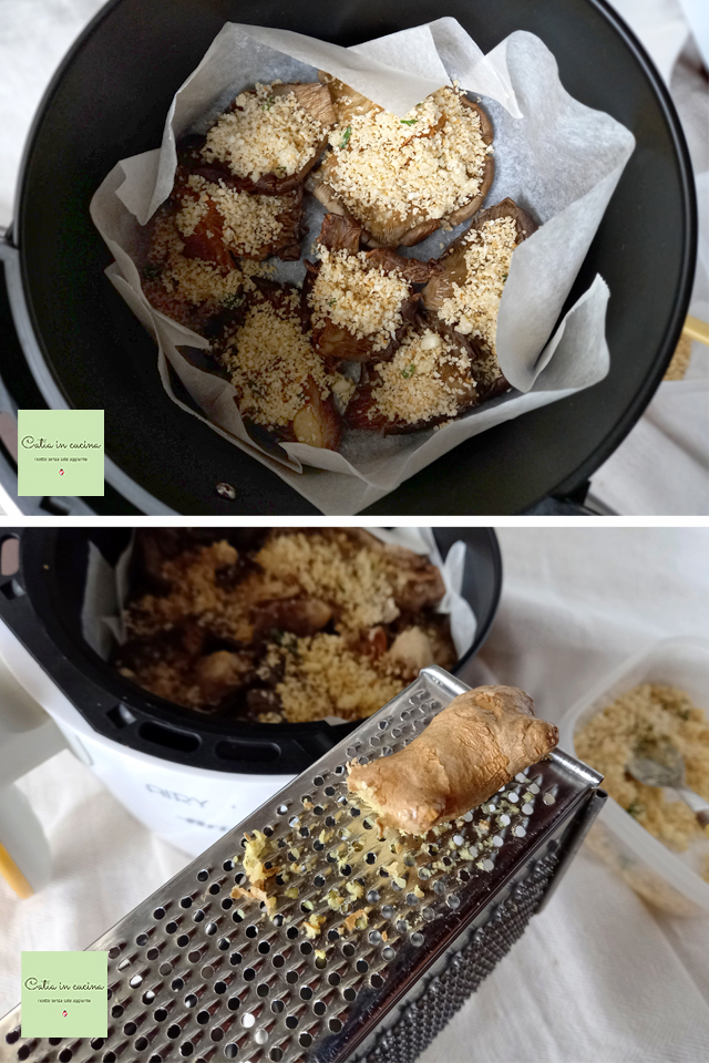 gratinierte Austernpilze Zubereitung