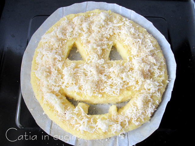 Gratinierte Polenta Halloween