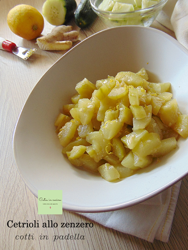 Gurken mit Ingwer kochen