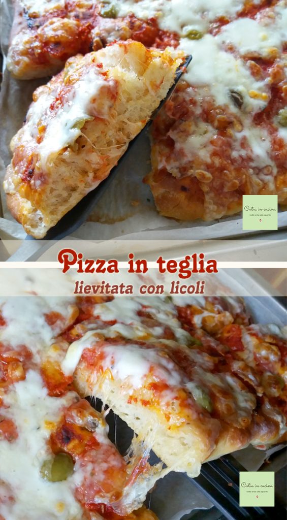 Hefe-Blechpizza mit Licoli