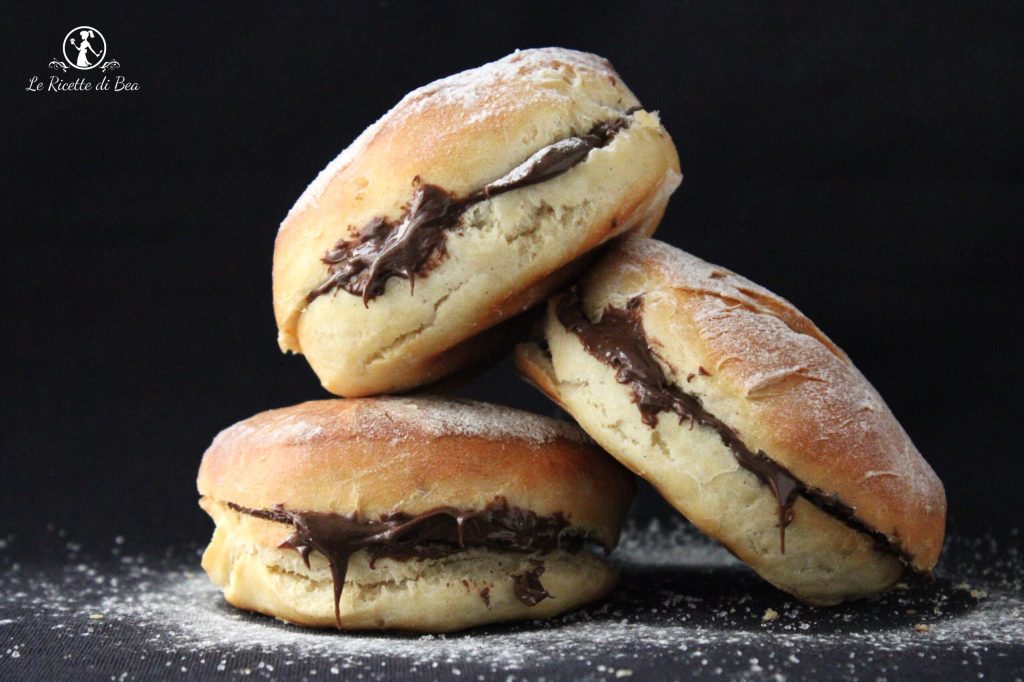 im Ofen gebackene Krapfen