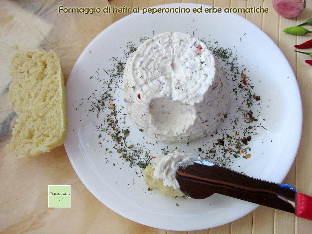 Käse mit Peperoni - Kefir-Rezept