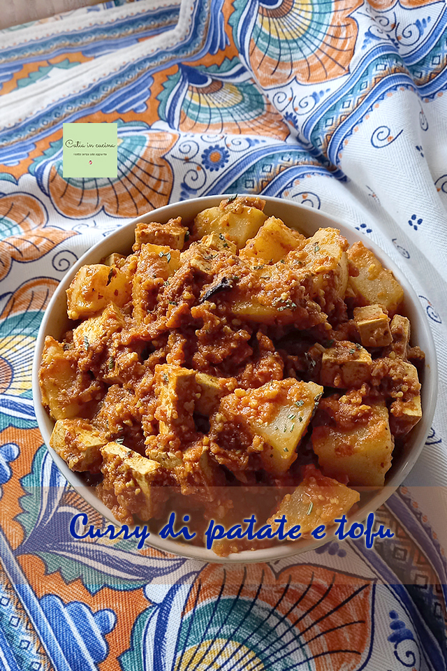 Kartoffel- und Tofu-Curry