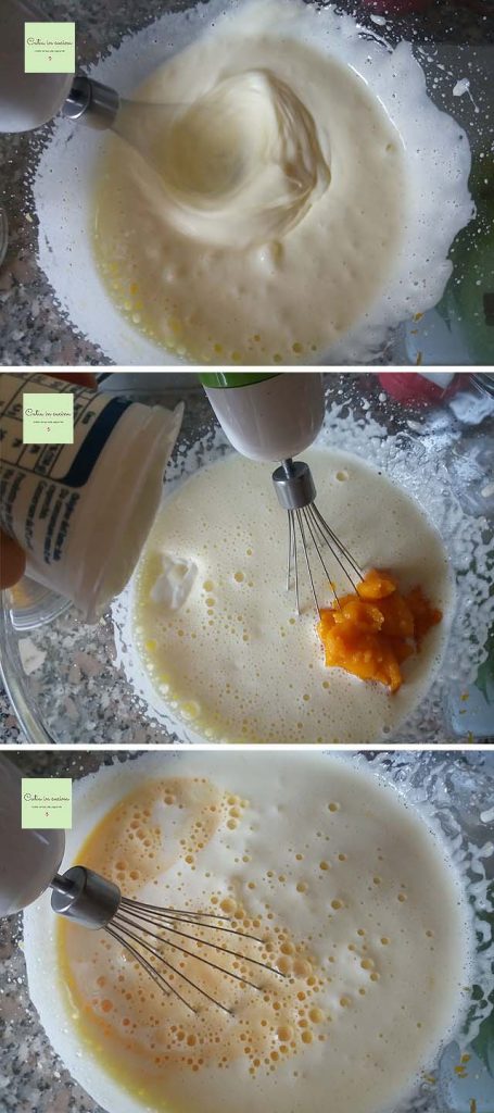 Kürbis in verhexter Torte - Schritte