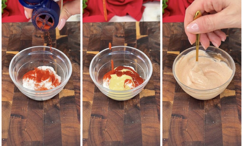 Garnelen-Burrito in der Heißluftfritteuse