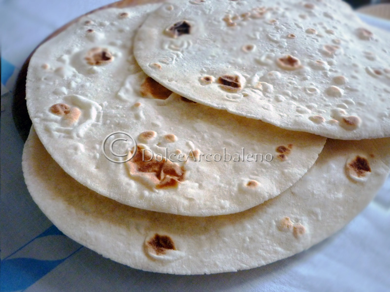 Piadina mit Kamut-Mehl und Olivenöl