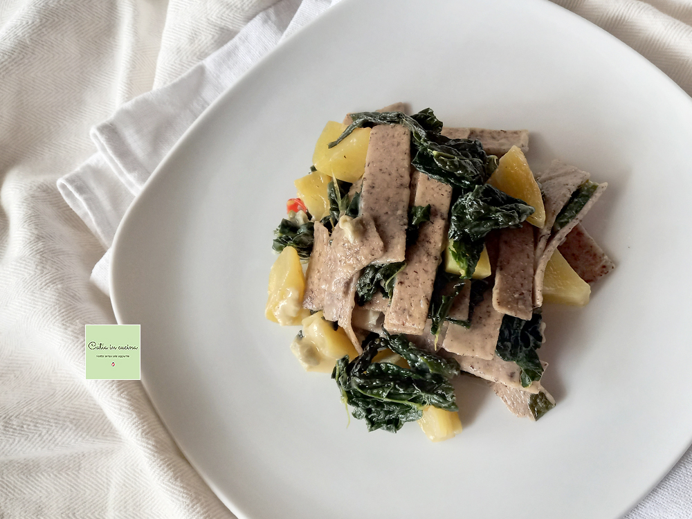 Pizzoccheri mit scharfem Schwarzkohl