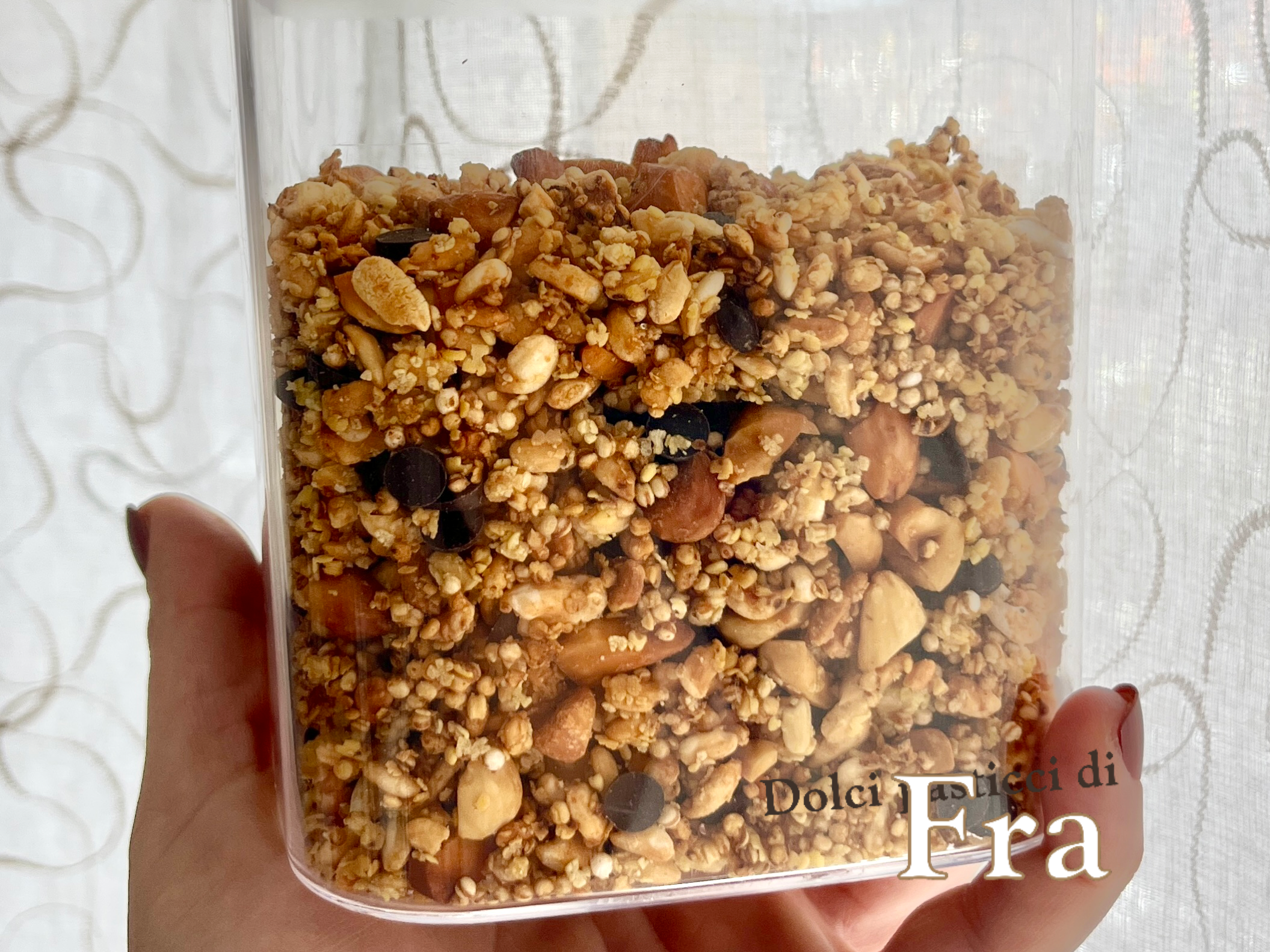 Hausgemachtes glutenfreies Granola