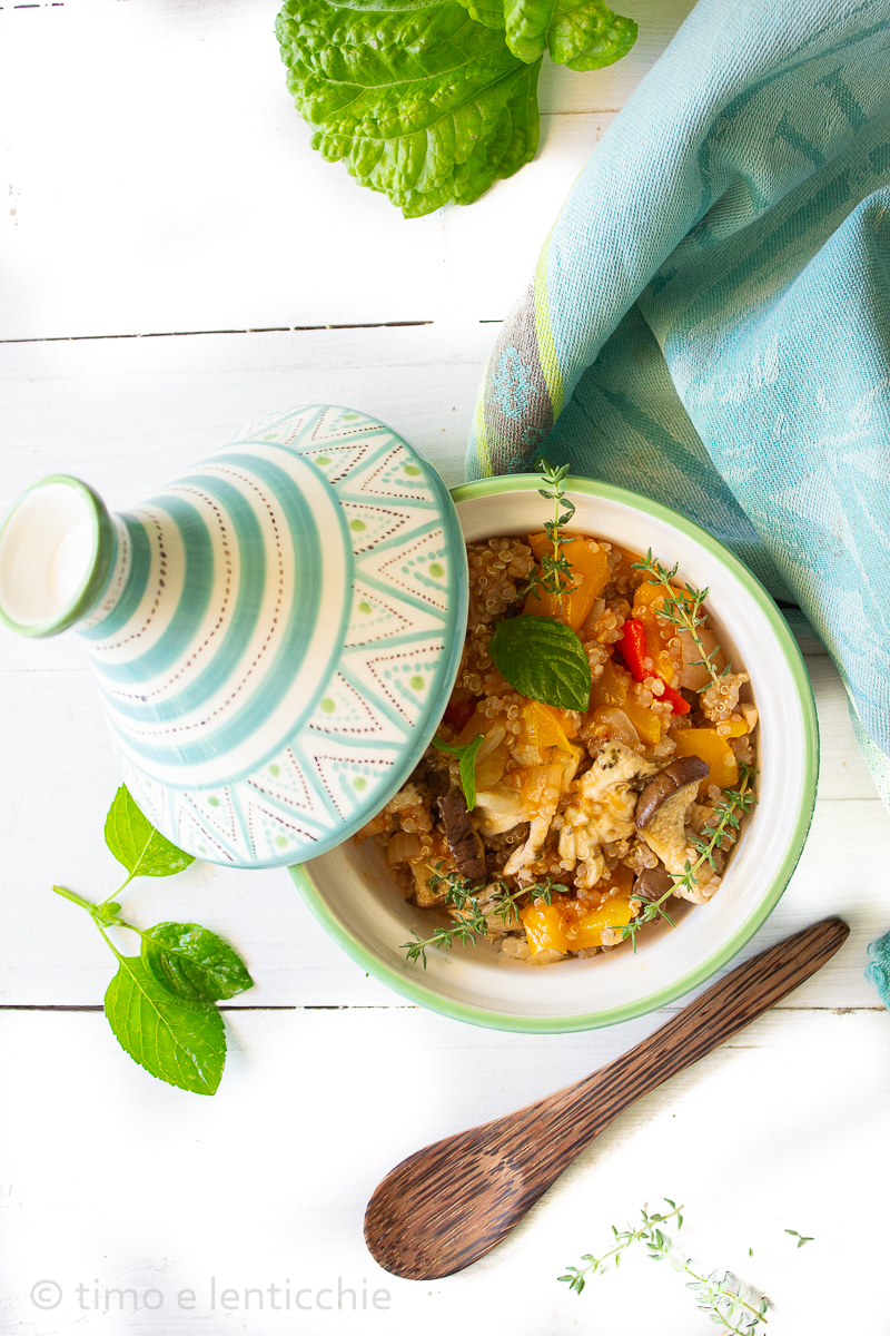 Quinoa-Couscous mit Gemüse