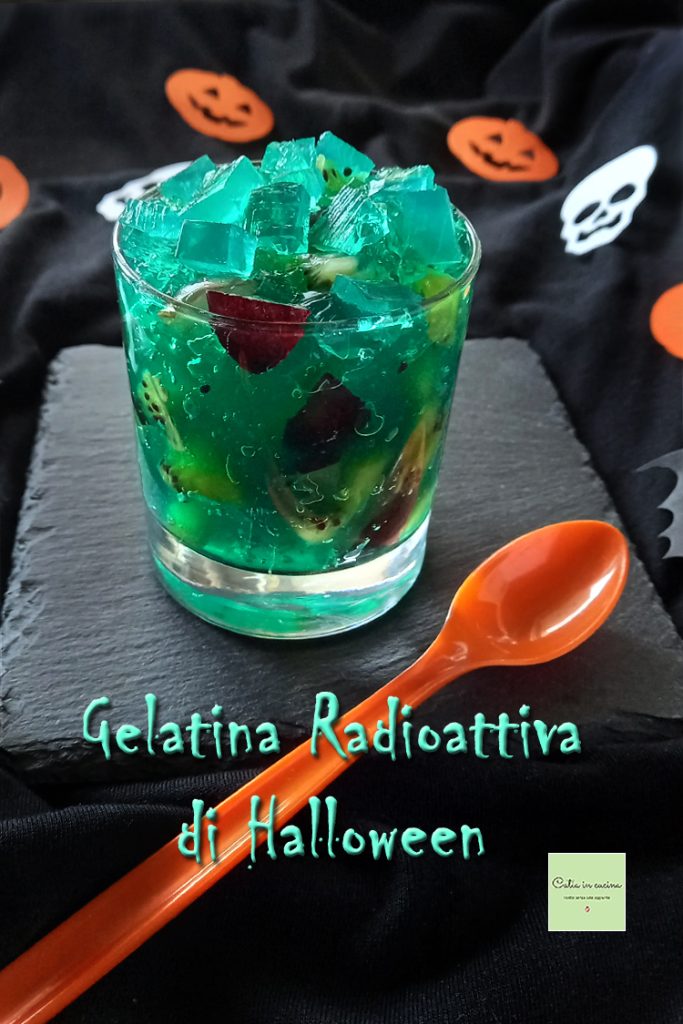 radioaktive Halloween-Gelatine