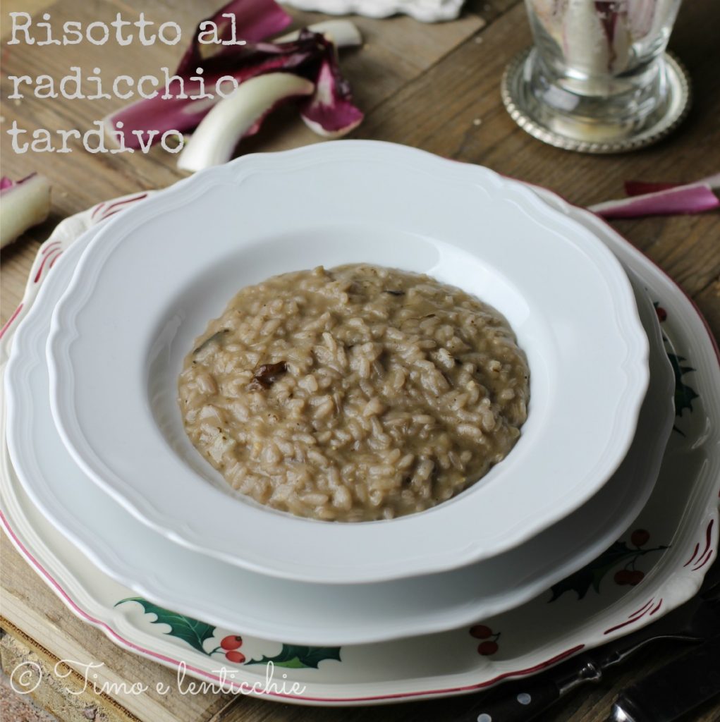 Risotto mit spätem Radicchio di Treviso IGP