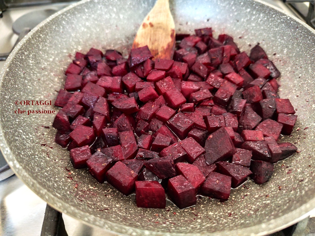 Rote Bete in der Pfanne – Beilage