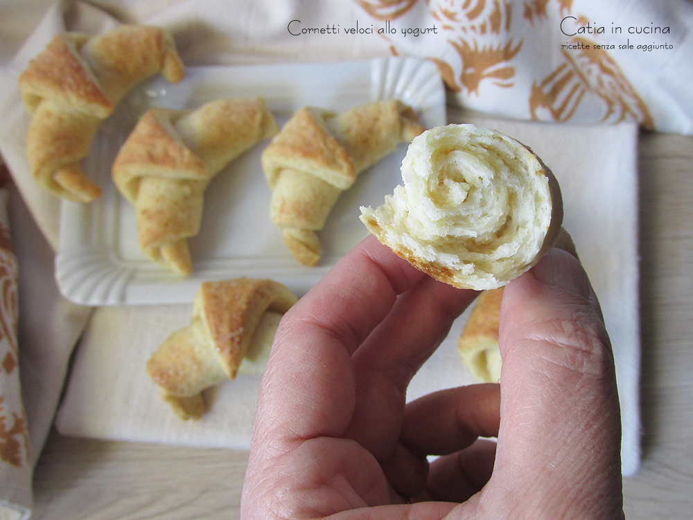 schnelle Joghurt-Croissants