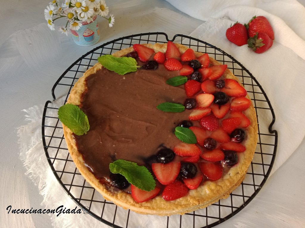 Schokoladen-Erdbeer-Torte