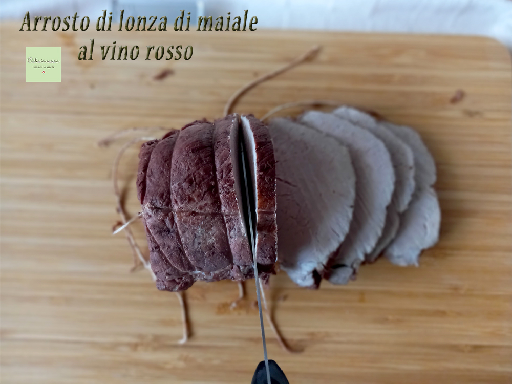 Schweinebraten mit Rotwein