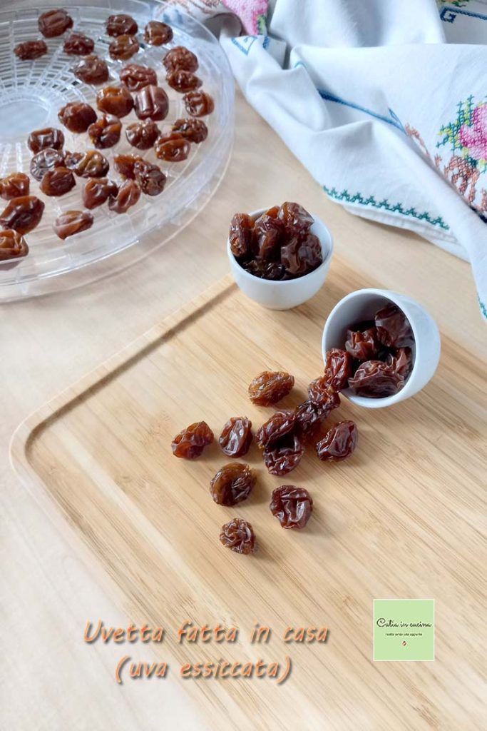 selbstgemachte Rosinen (getrocknete Trauben)