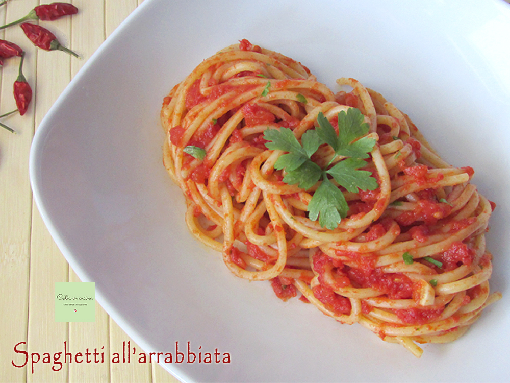 Spaghetti all’arrabbiata
